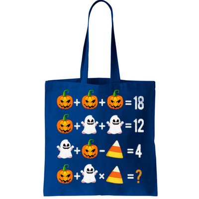 Halloween Order Of Operations Math Halloween Teacher Pumpkin Tote Bag