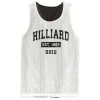 Hilliard Ohio Oh Vintage Established Sports Design Print Mesh Reversible Basketball Jersey Tank