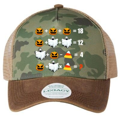 Halloween Order of Operations Math Halloween Teacher pumpkin Legacy Tie Dye Trucker Hat