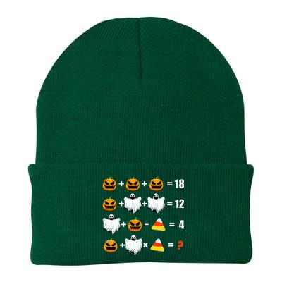 Halloween Order of Operations Math Halloween Teacher pumpkin Knit Cap Winter Beanie