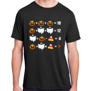 Halloween Order of Operations Math Halloween Teacher pumpkin Adult ChromaSoft Performance T-Shirt