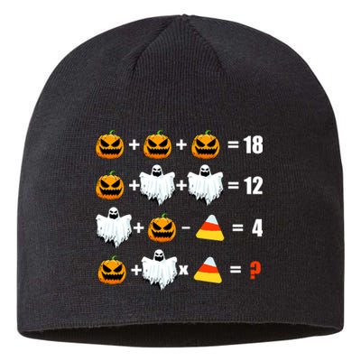 Halloween Order of Operations Math Halloween Teacher pumpkin Sustainable Beanie