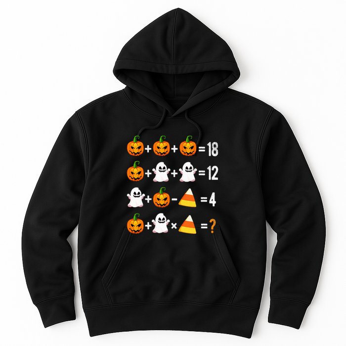 Halloween Order Of Operations Math Halloween Teacher Pumpkin Hoodie