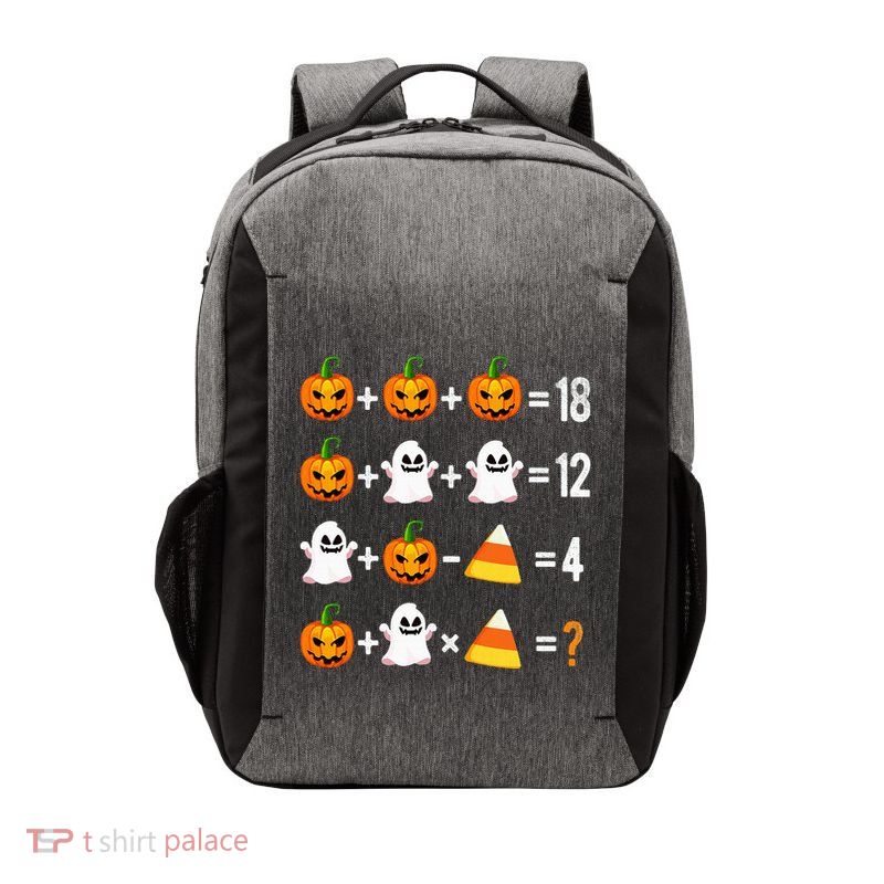 Halloween Order Of Operations Math Halloween Teacher Pumpkin Vector Backpack