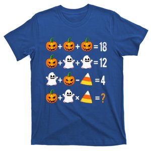 Halloween Order Of Operations Math Teacher Pumpkin T-Shirt