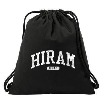 Hiram Ohio Oh Js03 College University Style Drawstring Bag