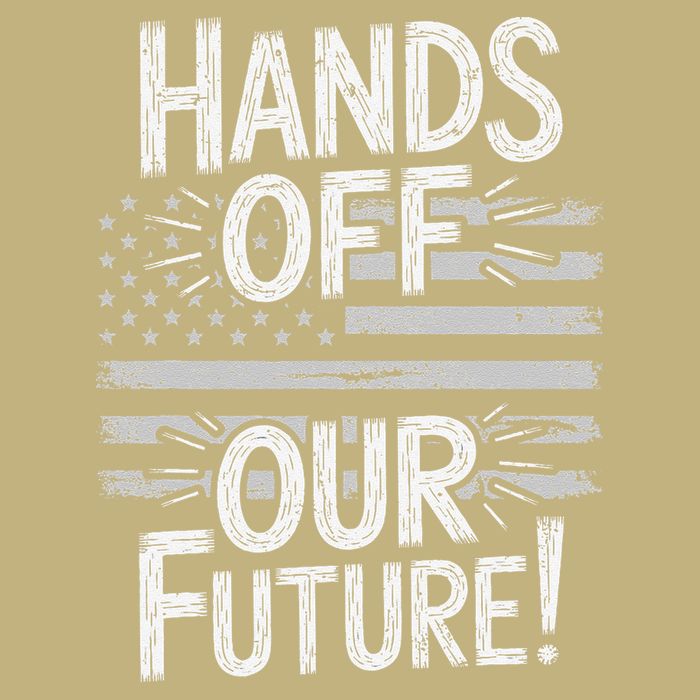 Hands Off Our Future Pro Democracy Anti MAGA Anti Oligarchy Cooling Performance Crew T-Shirt