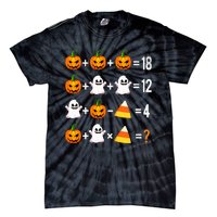 Halloween Order Of Operations Math Halloween Tie-Dye T-Shirt