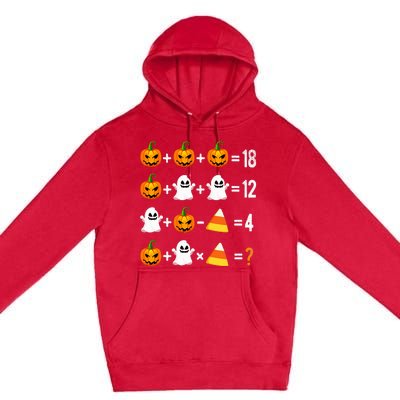 Halloween Order Of Operations Math Halloween Premium Pullover Hoodie