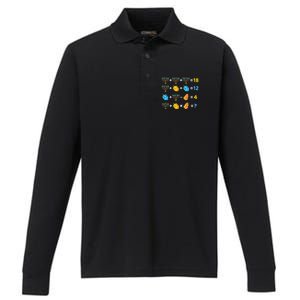 Hanukkah Order Of Operations Quiz Math Teacher Performance Long Sleeve Polo