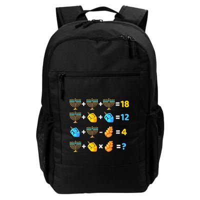 Hanukkah Order Of Operations Quiz Math Teacher Daily Commute Backpack