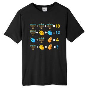 Hanukkah Order Of Operations Quiz Math Teacher Tall Fusion ChromaSoft Performance T-Shirt