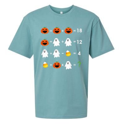 Halloween Order Of Operations Quiz Math Teacher Math Nerd Sueded Cloud Jersey T-Shirt