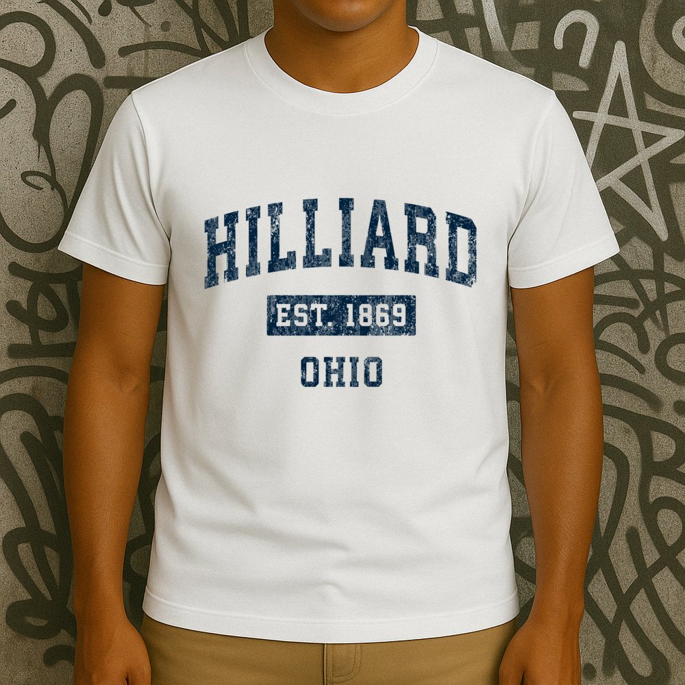 Hilliard Ohio Oh Vintage Sports T-Shirt