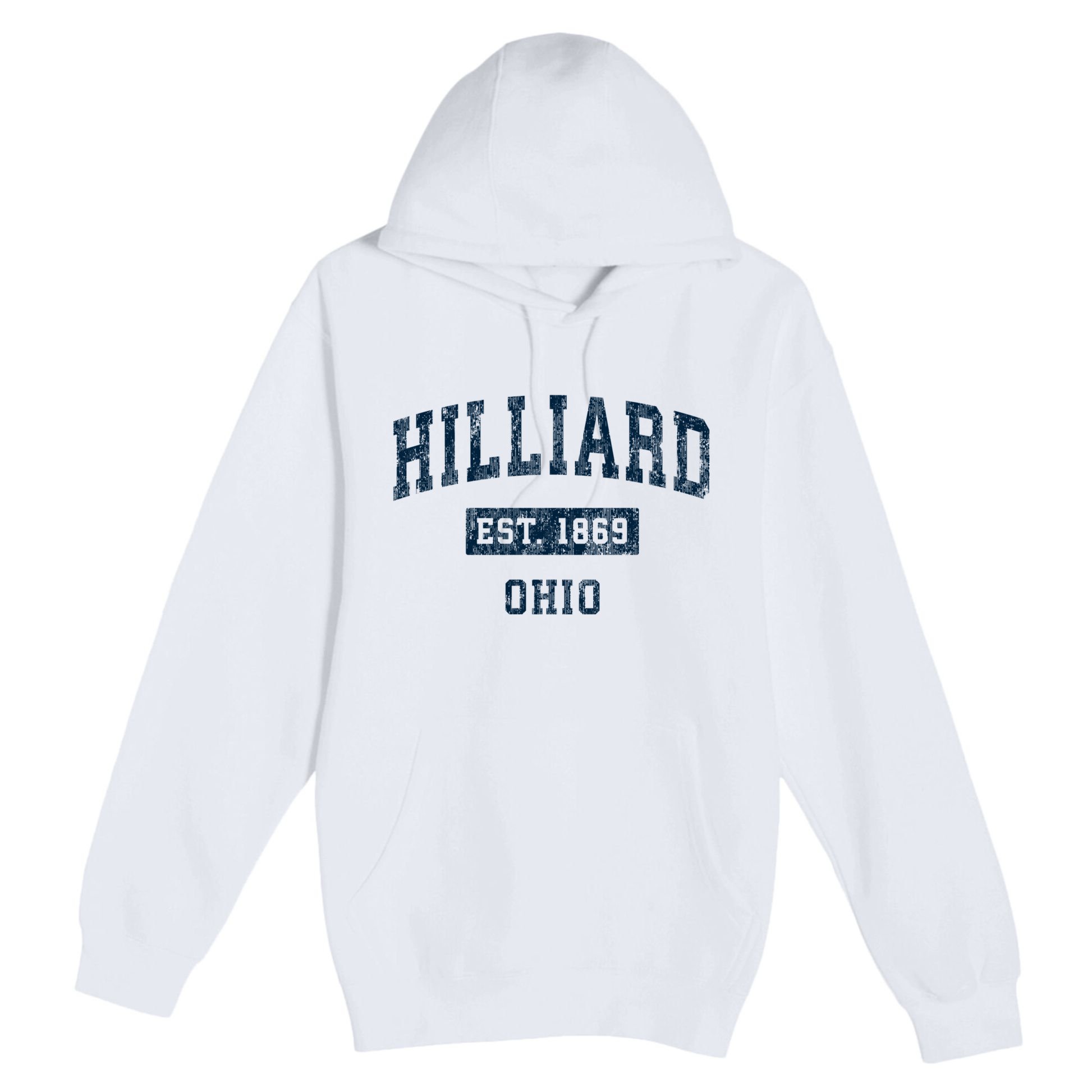 Hilliard Ohio Oh Vintage Sports Premium Pullover Hoodie