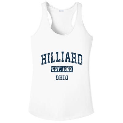 Hilliard Ohio Oh Vintage Sports Ladies PosiCharge Competitor Racerback Tank