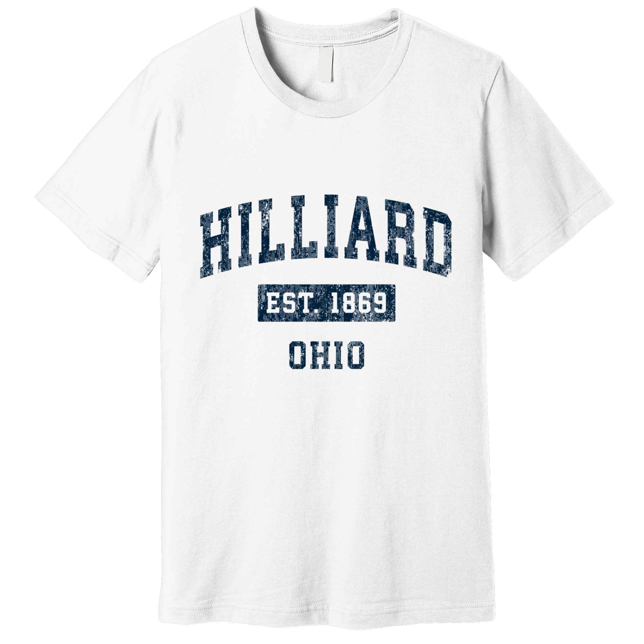Hilliard Ohio Oh Vintage Sports Premium T-Shirt