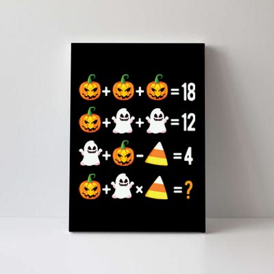 Halloween Order Of Operations Math Halloween Teacher Pumpkin Canvas