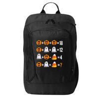 Halloween Order Of Operations Quiz Math Teacher Pumpkin City Backpack