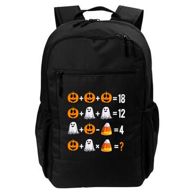 Halloween Order Of Operations Quiz Math Teacher Pumpkin Backpack
