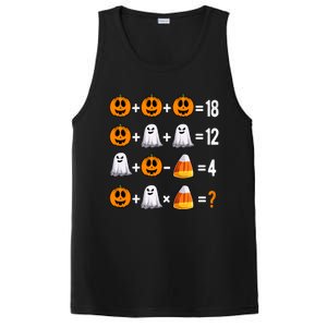 Halloween Order Of Operations Quiz Math Teacher Pumpkin PosiCharge Competitor Tank