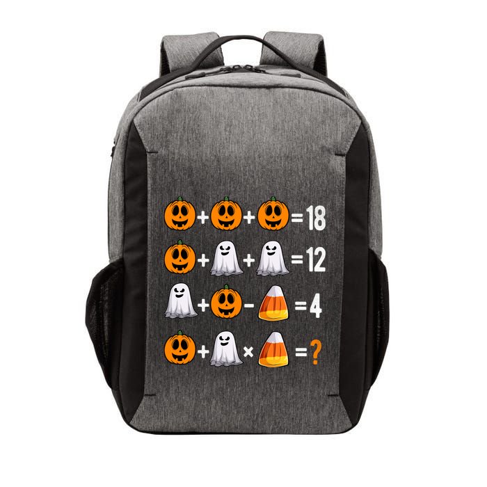 Halloween Order Of Operations Quiz Math Teacher Pumpkin Vector Backpack
