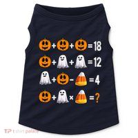 Halloween Order Of Operations Quiz Math Teacher Pumpkin Doggie Tank