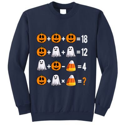 Halloween Order Of Operations Quiz Math Teacher Pumpkin Sweatshirt
