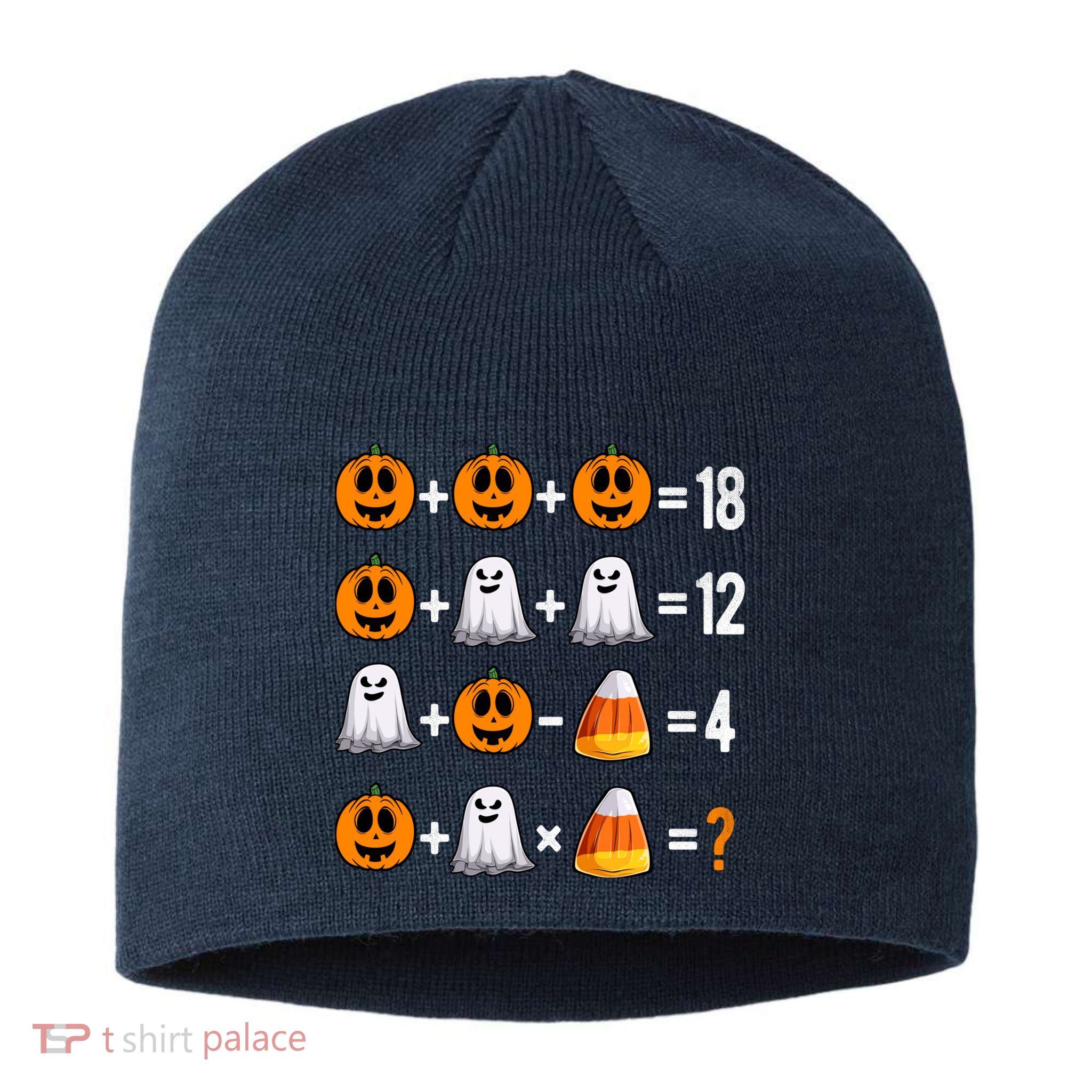 Halloween Order Of Operations Quiz Math Teacher Pumpkin Sustainable Beanie