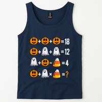 Halloween Order Of Operations Quiz Math Teacher Pumpkin Tank Top
