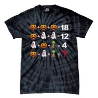 Halloween Order Of Operations Math Halloween Teacher Pumpkin Tie-Dye T-Shirt