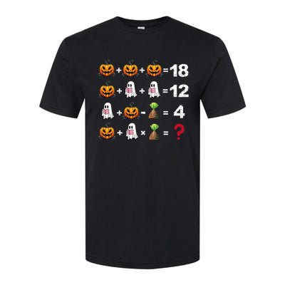 Halloween Order Of Operations Math Halloween Teacher Pumpkin Softstyle CVC T-Shirt