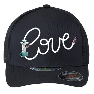 Hookah Love Flexfit Unipanel Trucker Cap