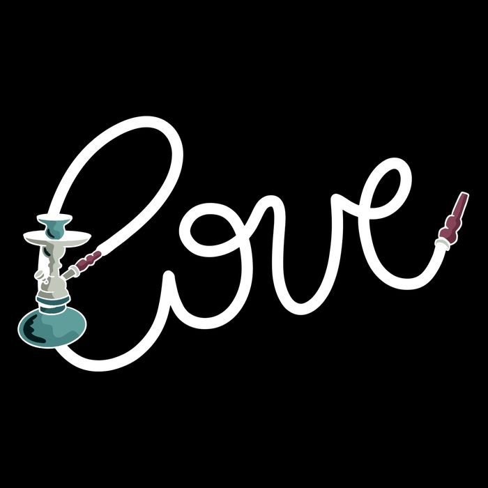 Hookah Love 7-Panel Snapback Hat