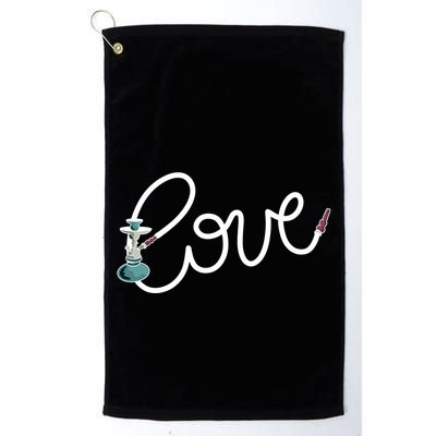 Hookah Love Golf Towel