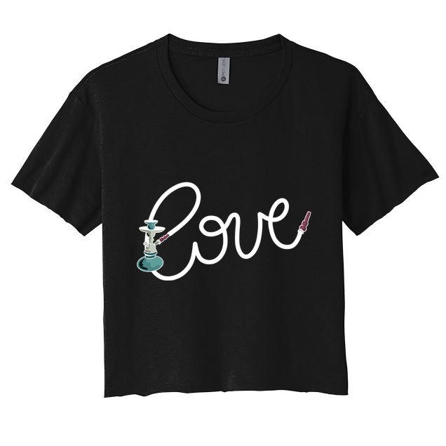Hookah Love Crop Top