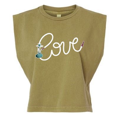 Hookah Love Garment-Dyed Women's Muscle Tee