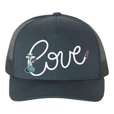 Hookah Love Yupoong Adult 5-Panel Trucker Hat