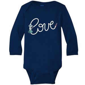 Hookah Love Baby Long Sleeve Bodysuit