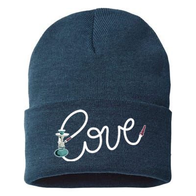 Hookah Love Sustainable Knit Beanie