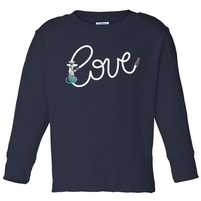 Hookah Love Toddler Long Sleeve Shirt