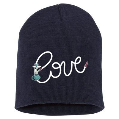 Hookah Love Short Acrylic Beanie