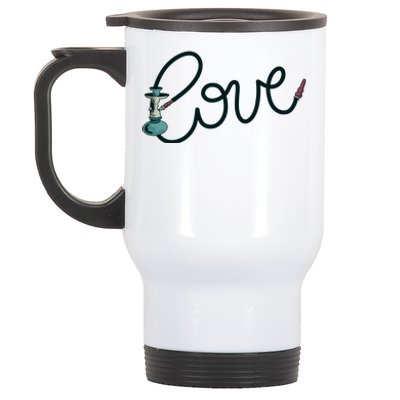 Hookah Love Stainless Steel Travel Mug