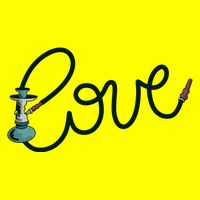 Hookah Love 11oz C Handle Ceramic Mug