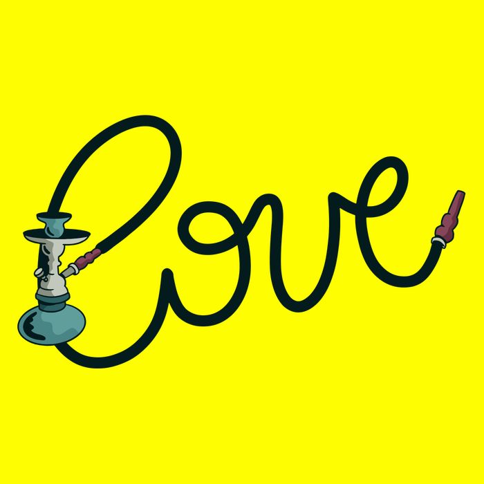 Hookah Love 11oz C Handle Ceramic Mug