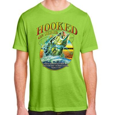 Hooked On Jesus Adult ChromaSoft Performance T-Shirt