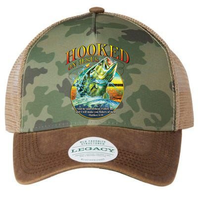 Hooked On Jesus Legacy Tie Dye Trucker Hat