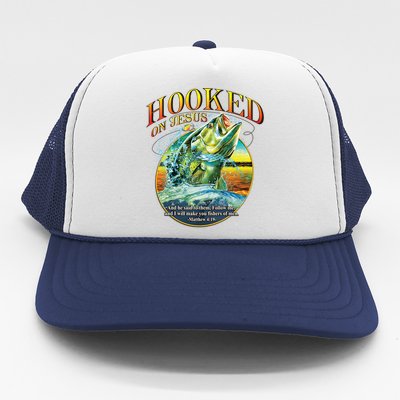 Hooked On Jesus Trucker Hat