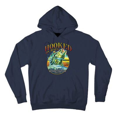 Hooked On Jesus Tall Hoodie