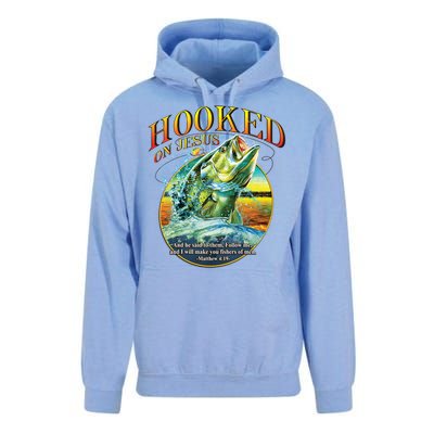 Hooked On Jesus Unisex Surf Hoodie